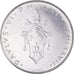 Moneda, CIUDAD DEL VATICANO, Paul VI, 100 Lire, 1977, SC, Acero inoxidable