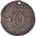 Monnaie, Suède, Carl XIII, 1/2 Skilling, 1815, TTB, Cuivre, KM:590