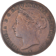 Monnaie, Jersey, Victoria, 1/12 Shilling, 1881, TTB, Bronze, KM:8