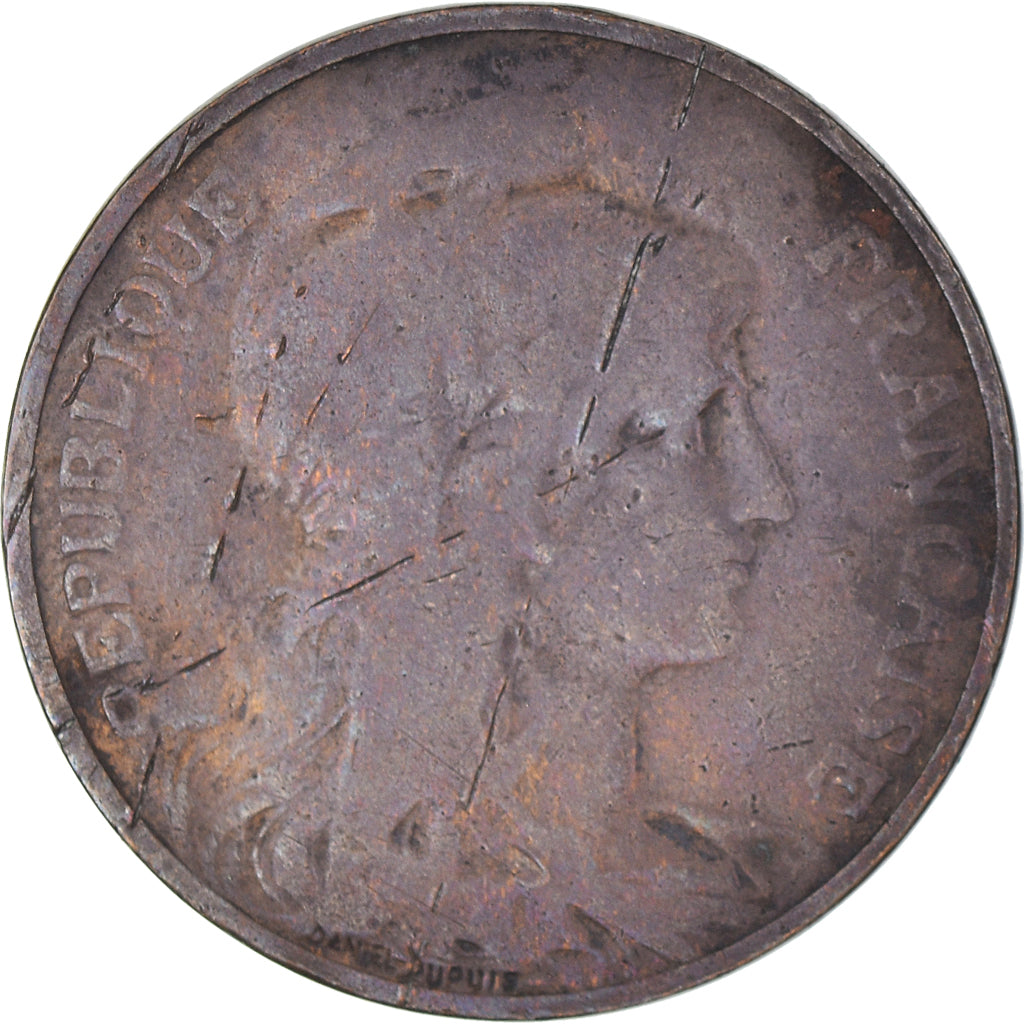 Coin, France, Dupuis, 5 Centimes, 1908, Paris, F(12-15), Bronze, KM:842
