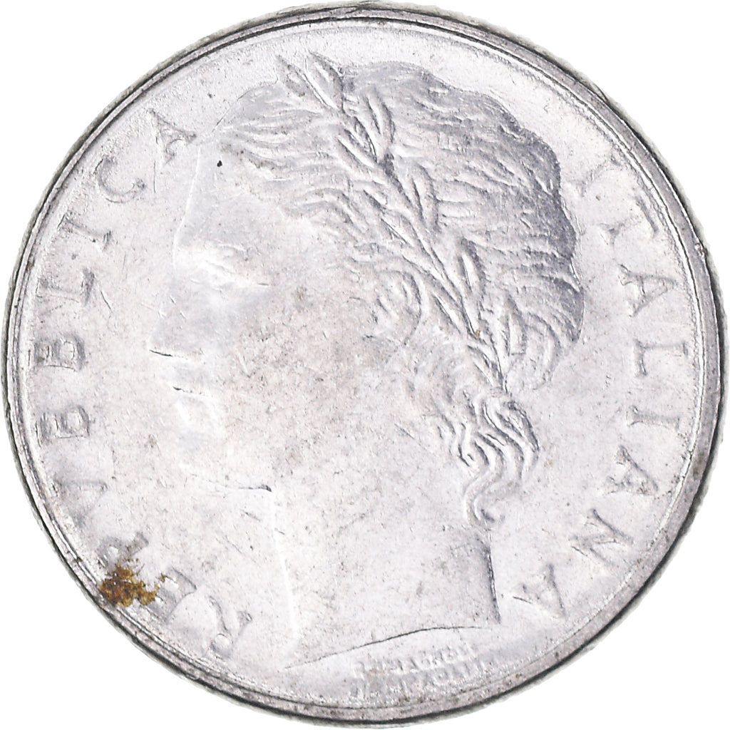 Moneta, Włochy, 100 Lire, 1991, Rome, VF(30-35), Stal nierdzewna, KM:96.2