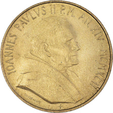 Coin, VATICAN CITY, John Paul II, 200 Lire, 1992, MS(63), Aluminum-Bronze