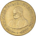Coin, VATICAN CITY, John Paul II, 200 Lire, 1990, MS(63), Aluminum-Bronze