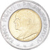 Moeda, CIDADE DO VATICANO, John Paul II, 500 Lire, 1995, Roma, MS(63)
