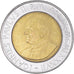 Monnaie, Cité du Vatican, John Paul II, 500 Lire, 1987, TTB+, Bimétallique
