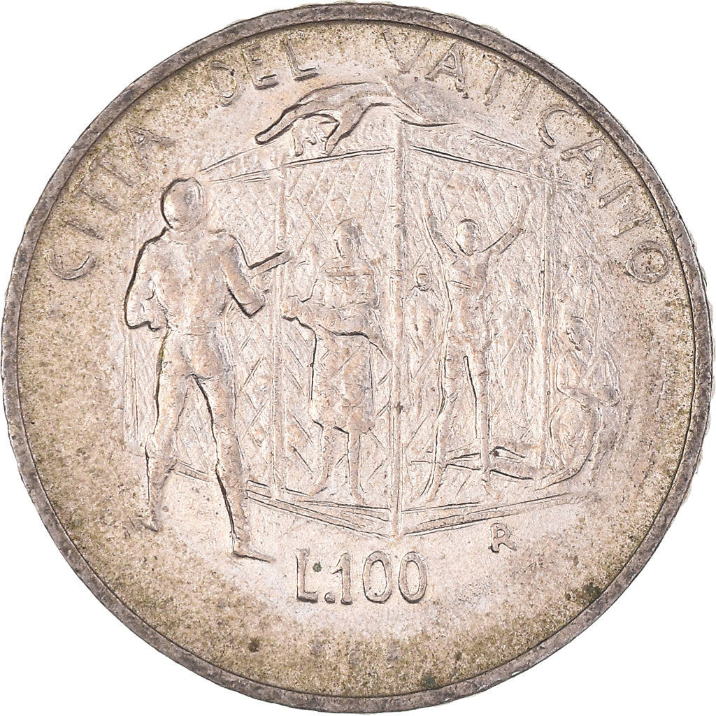 Coin, VATICAN CITY, John Paul II, 100 Lire, 1995, Roma, EF(40-45)