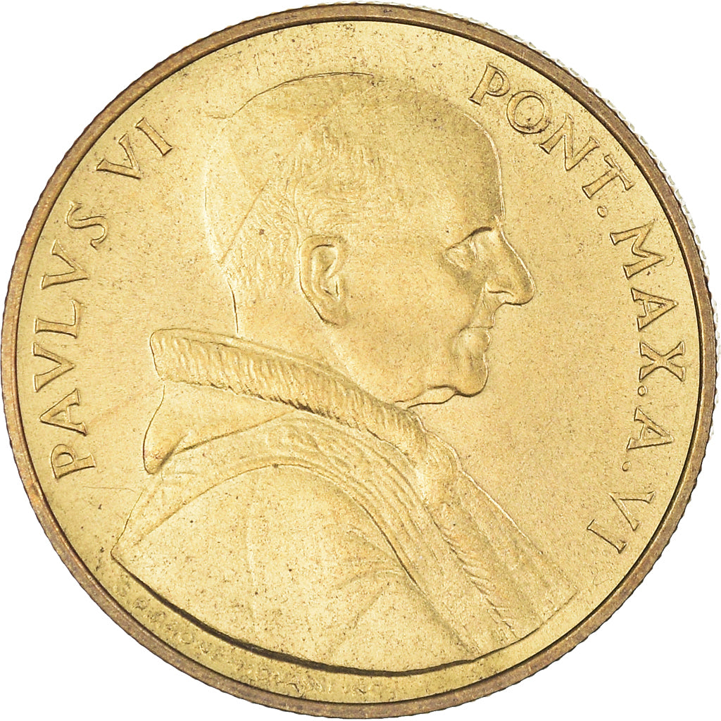 Moneta, CITTÀ DEL VATICANO, Paul VI, 20 Lire, 1968, Roma, SPL