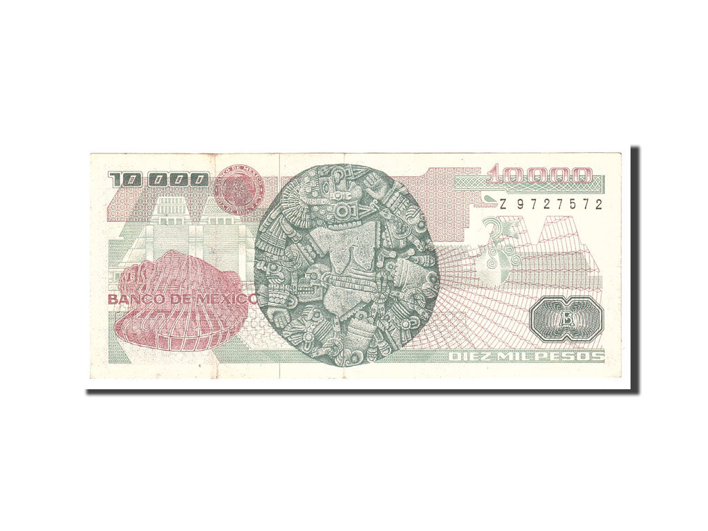 Banconote, Messico, 10,000 Pesos, 1988, KM:90b, 1988-02-01, SPL-