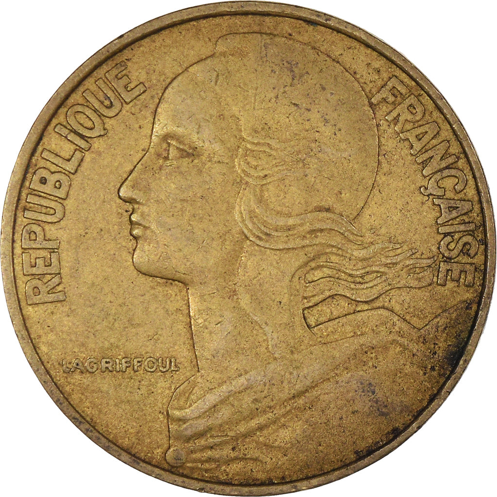 Coin, France, Marianne, 20 Centimes, 1983, Paris, VF(30-35), Aluminum-Bronze