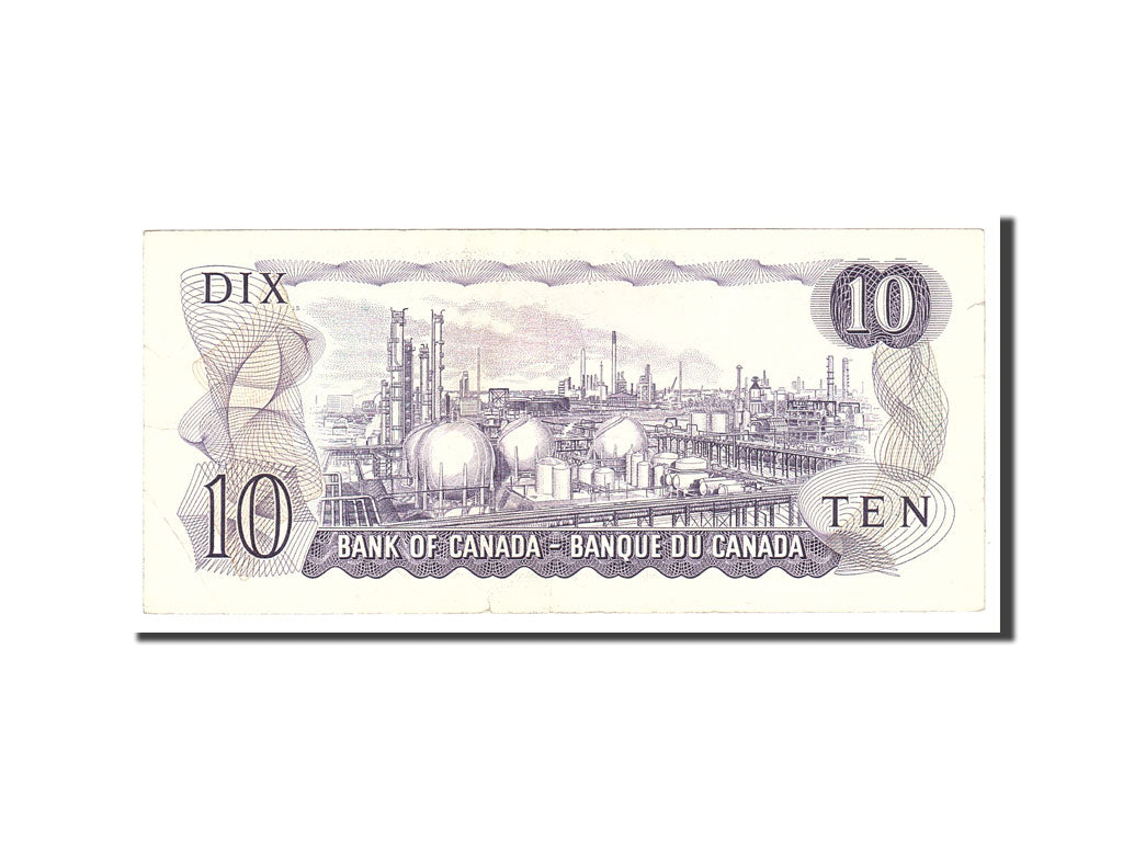 Canada, 10 Dollars, 1971, KM:88c, Undated, BB