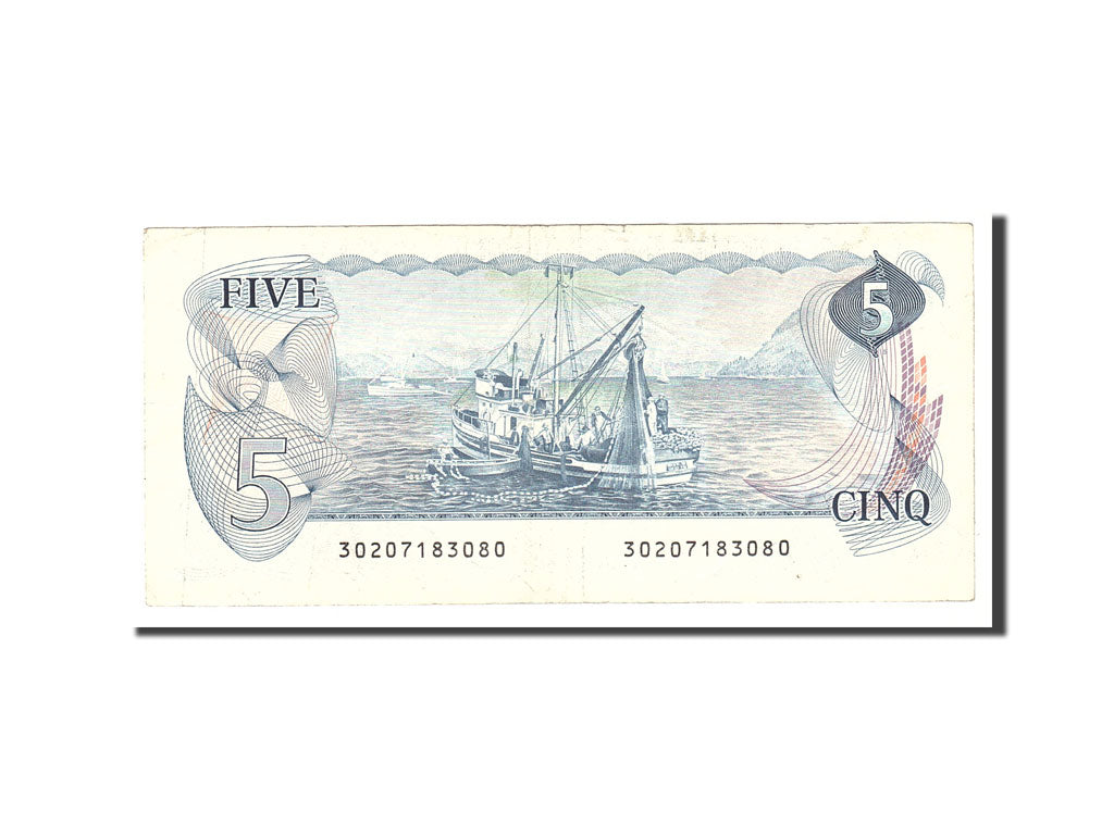 Canada, 5 Dollars, 1979, KM:92a, Undated, BB