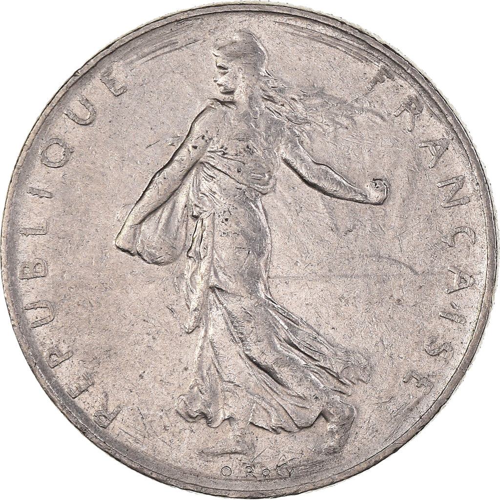 Moneta, Francja, Semeuse, Franc, 1978, Paris, VF(30-35), Nikiel, KM:925.1