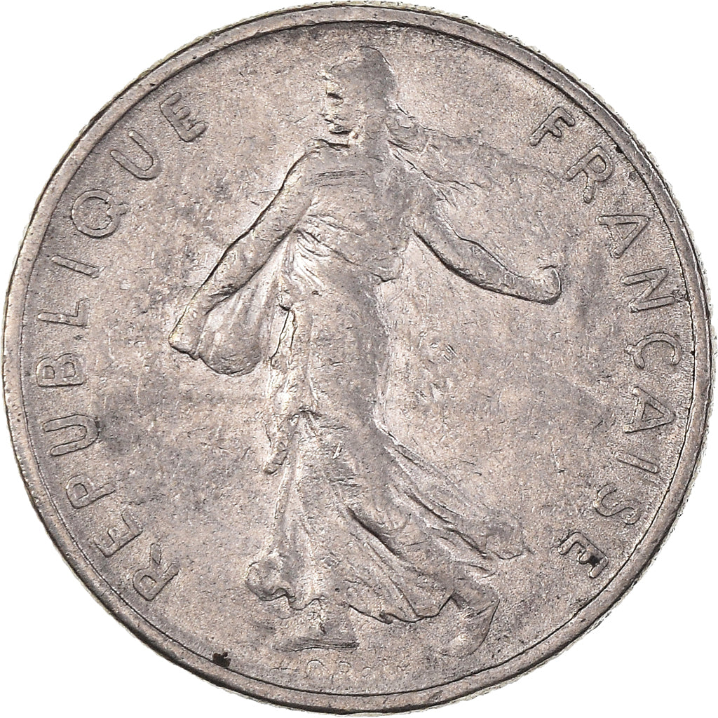 Monnaie, France, Semeuse, 1/2 Franc, 1965, Paris, TB+, Nickel, Gadoury:429