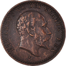 Monnaie, Grande-Bretagne, half Farthing, 1902, modèle JETON., TTB+, Bronze