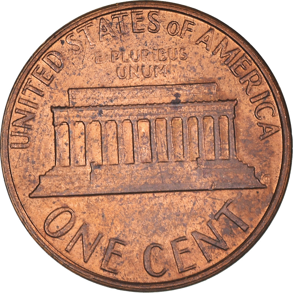 Monnaie, États-Unis, Lincoln Cent, Cent, 1980, U.S. Mint, Denver, FDC, TTB