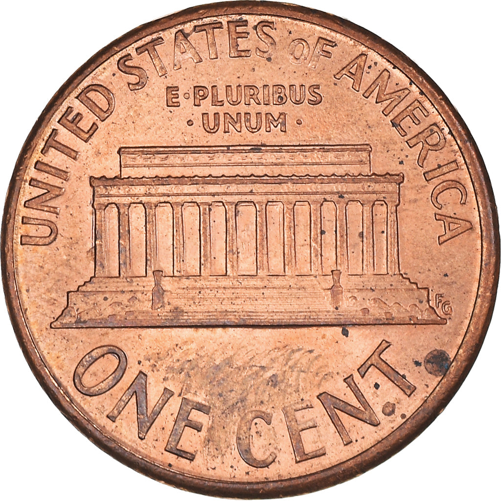 Monnaie, États-Unis, Lincoln Cent, Cent, 1992, U.S. Mint, Denver, TTB, Copper