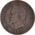 Moeda, França, Napoleon III, Napoléon III, 10 Centimes, 1862, Strasbourg