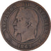 Münze, Frankreich, Napoleon III, Napoléon III, 10 Centimes, 1862, Strasbourg
