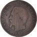 Moeda, França, Napoleon III, Napoléon III, 5 Centimes, 1853, Rouen, F(12-15)
