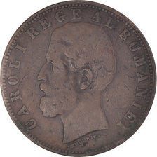 Coin, Romania, Carol I, 5 Bani, 1882, VF(20-25), Copper, KM:19