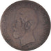 Coin, Romania, Carol I, 5 Bani, 1882, VF(20-25), Copper, KM:19