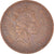 Moeda, Grã-Bretanha, Elizabeth II, Penny, 1988, EF(40-45), Bronze, KM:935
