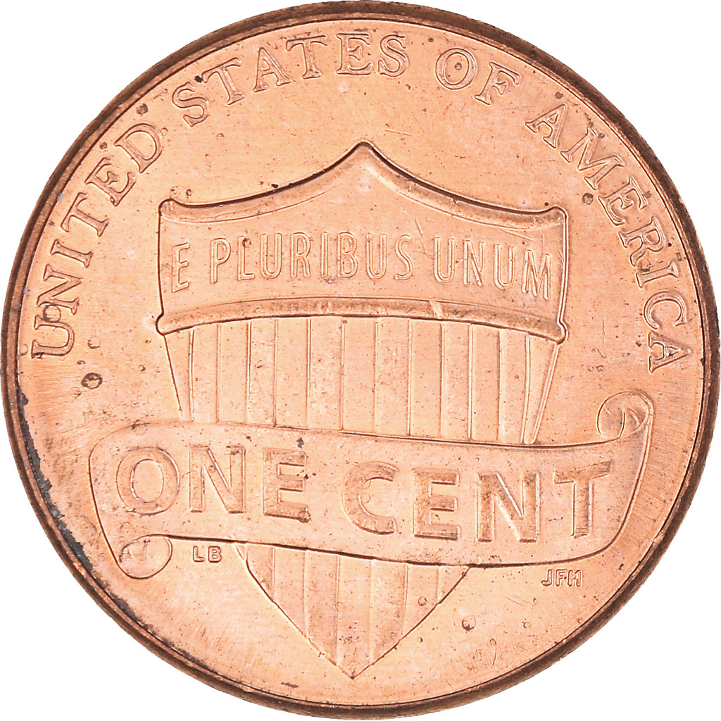 Monnaie, États-Unis, Lincoln - Shield Reverse, Cent, 2014, U.S. Mint, Denver