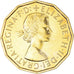 Moneta, Wielka Brytania, 3 Pence, 1970, MS(63), Mosiądz niklowy