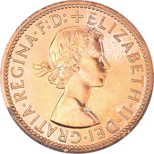 Moneda, Gran Bretaña, 1/2 Penny, 1970, SC, Bronce