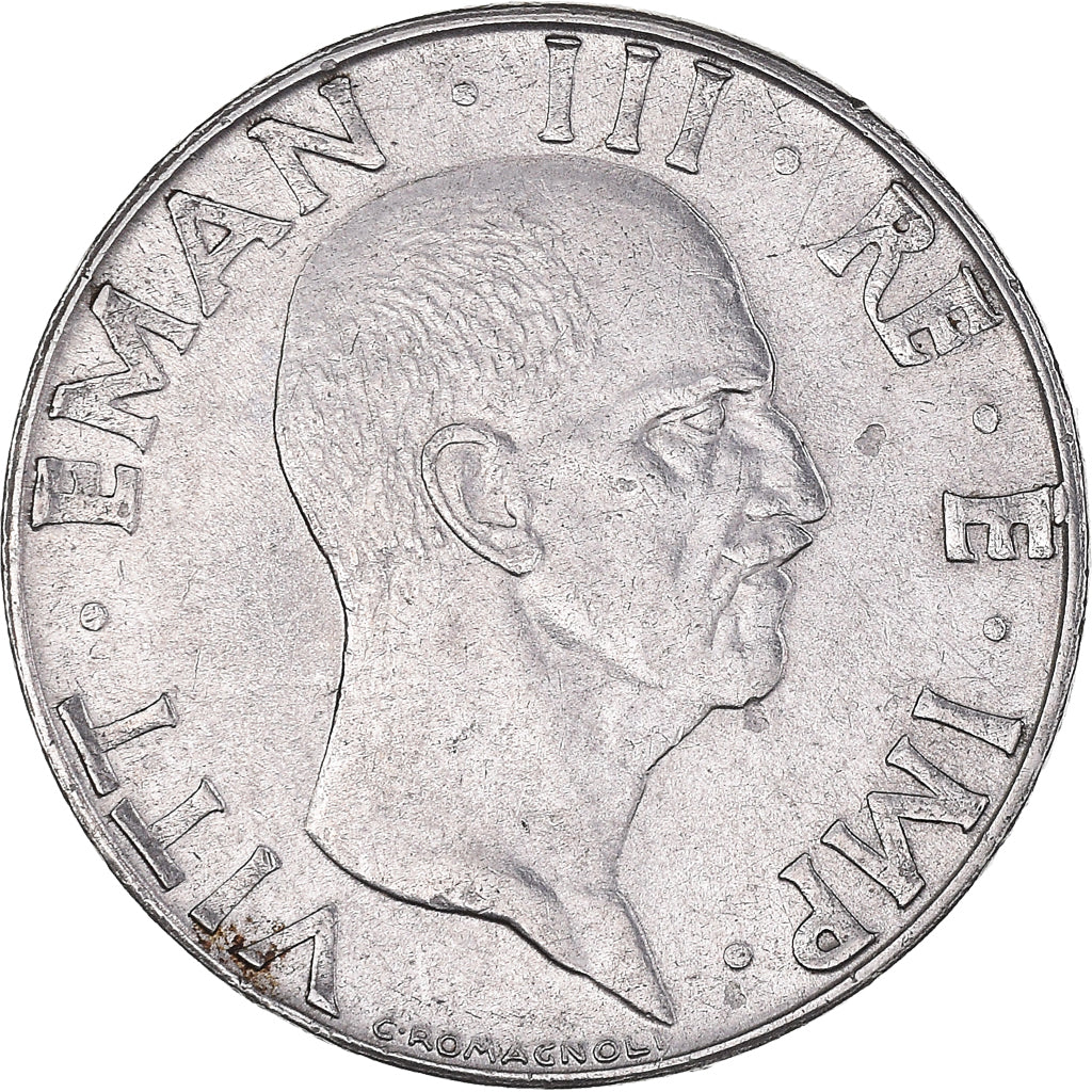 Moeda, Itália, Vittorio Emanuele III, 50 Centesimi, 1941, Rome, VF(30-35), Aço