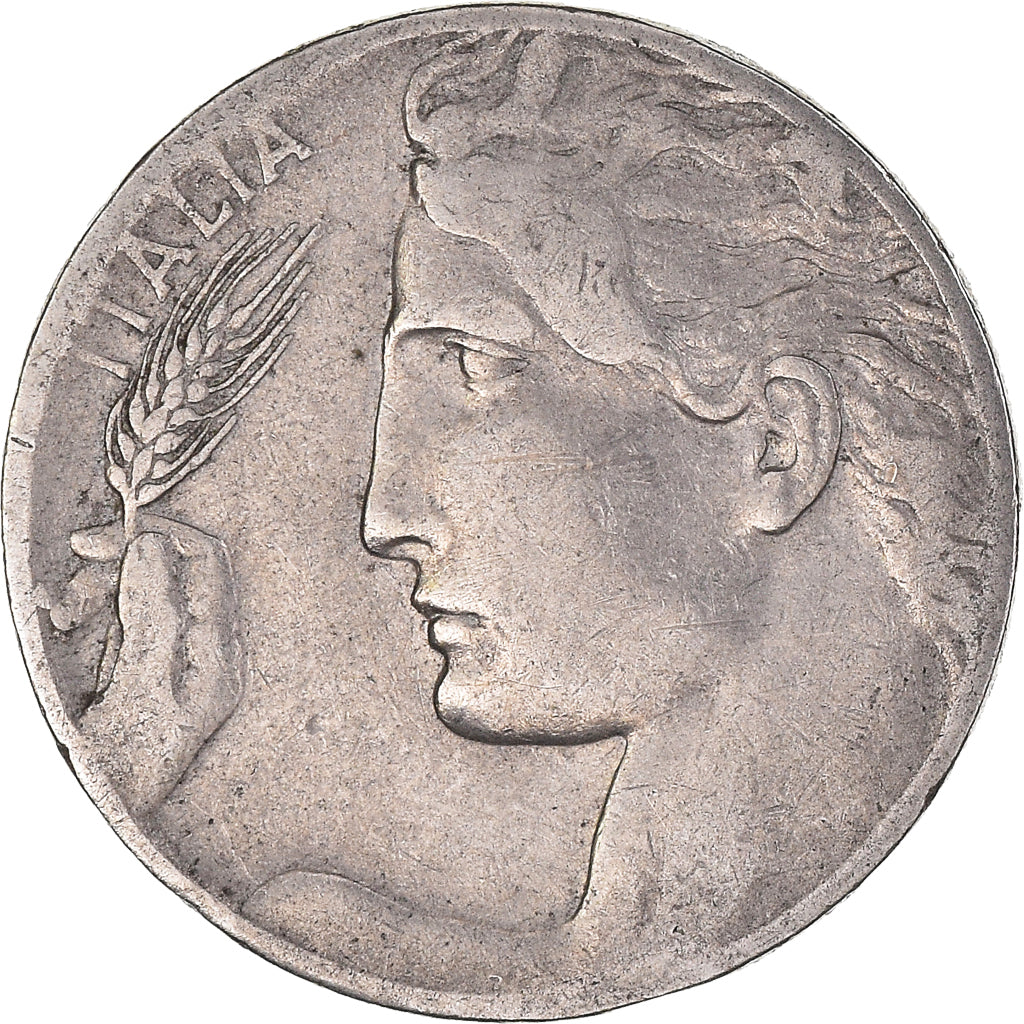 Coin, Italy, Vittorio Emanuele III, 20 Centesimi, 1919, Rome, VF(30-35), Nickel