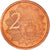 Gibraltar, Fantasy euro patterns, 2 Euro Cent, 2004, UNZ, Copper Plated Steel