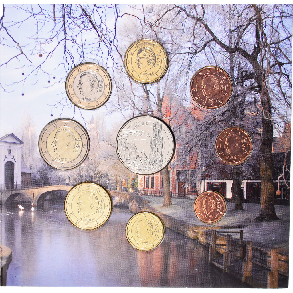Belgium, Set, Bruges, 2010, Brussels, Centre Historique De Bruges, MS(65-70)