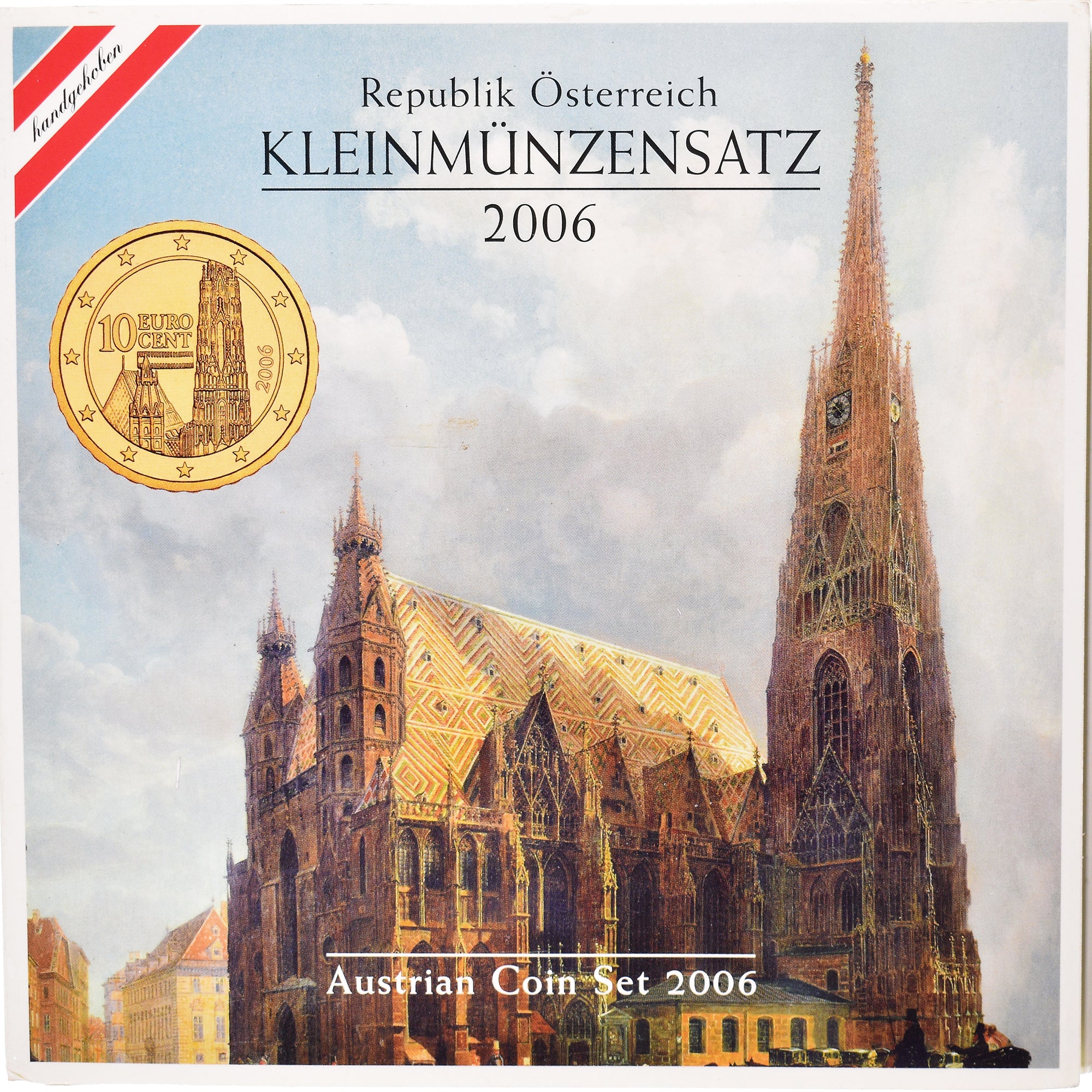 Austria, Euro-Set, 2006, KLEINMUNZENSATZ., FDC, N.C.