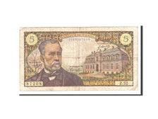 Geldschein, Frankreich, 5 Francs, 1967, 1967-05-05, S, Fayette:61.5, KM:146b