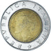 Coin, Italy, 500 Lire, 1994, Rome, VF(20-25), Bi-Metallic, KM:167