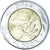 Coin, Italy, 500 Lire, 1998, F.A.O. - IFAD, EF(40-45), Bi-Metallic, KM:193