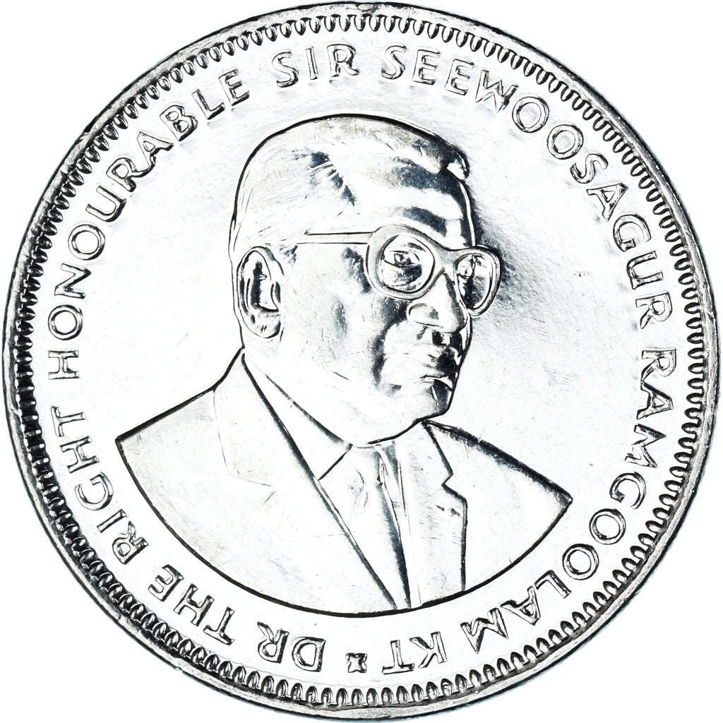 Moneta, Mauritius, Rupee, 2012, FDC, Acciaio placcato nichel, KM:55a