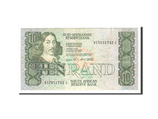 Biljet, Zuid Afrika, 10 Rand, 1990, Undated, KM:120e, TTB
