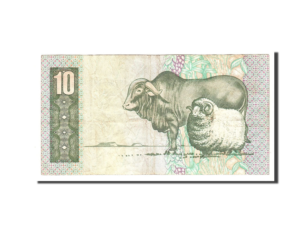 Banknote, South Africa, 10 Rand, 1990, Undated, KM:120e, EF(40-45)