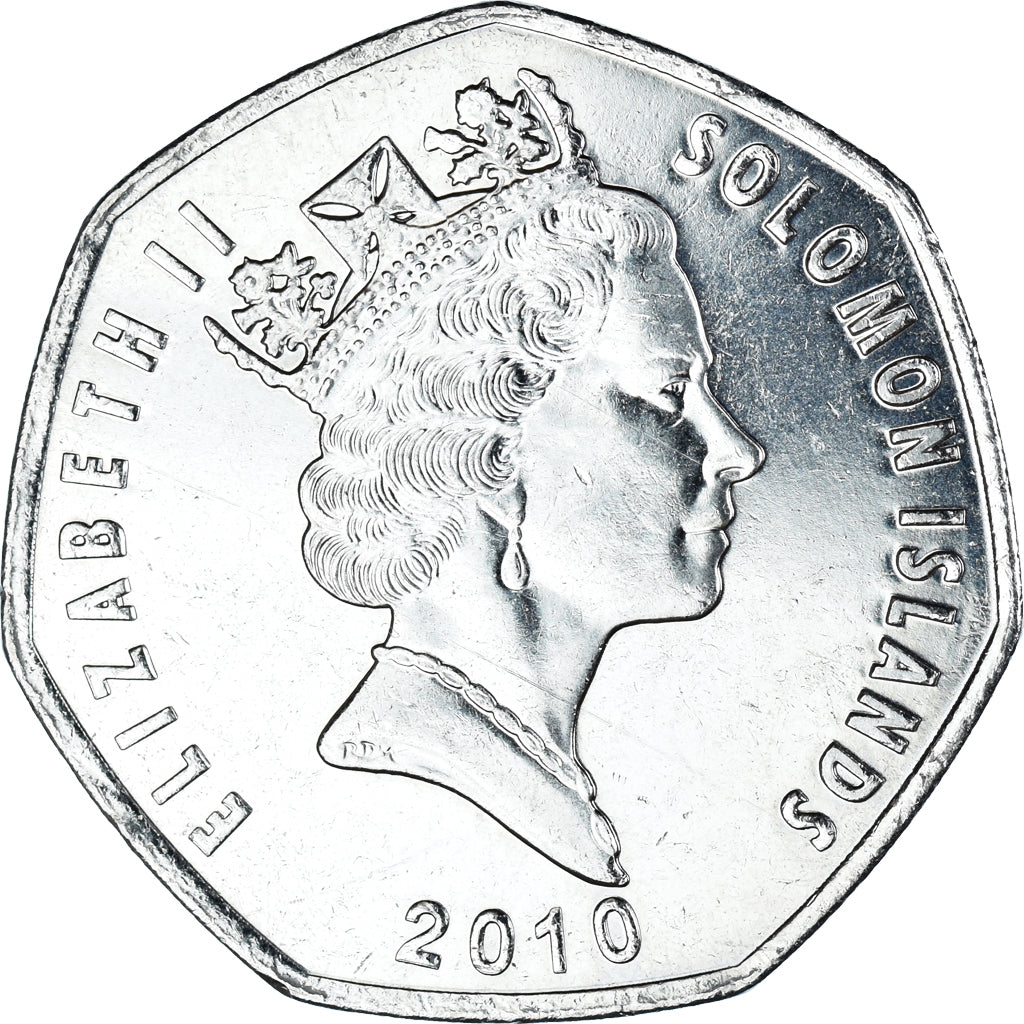 Monnaie, Îles Salomon, Dollar, 2010, SPL, Nickel plaqué acier, KM:72a