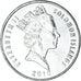 Coin, Solomon Islands, 20 Cents, 2010, MS(63), Acier plaqué nickel, KM:28