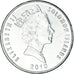 Munten, Salomoneilanden, 10 Cents, 2010, UNC-, Nickel plated steel, KM:27A