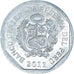 Moneda, Perú, 5 Centimos, 2011, SC, Aluminio, KM:304.4a
