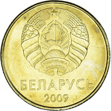 Münze, Belarus, 50 Kopeks, 2009, UNZ, Copper-Brass plated Steel, KM:566