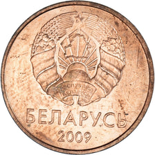 Moneta, Bielorussia, 1 Kopek, 2009, SPL, Acciaio placcato rame, KM:561