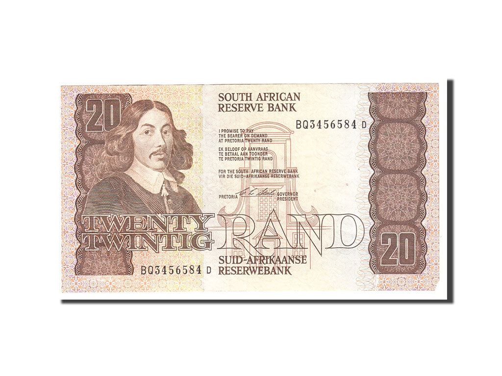 Banknote, South Africa, 20 Rand, 1990, Undated, KM:121e, EF(40-45)
