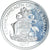 Moeda, Baamas, Elizabeth II, 5 Dollars, 1977, Franklin Mint, U.S.A., BE