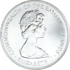 Moneta, Bahamas, Elizabeth II, 5 Dollars, 1973, Franklin Mint, U.S.A., SPL-
