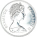 Münze, Bermuda, Elizabeth II, Dollar, 1972, VZ, Silber, KM:22
